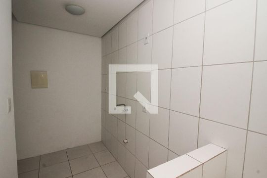 Cozinha de kitnet/studio para alugar com 1 quarto, 26m² em Menino Deus, Porto Alegre