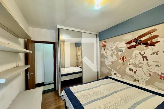 Quarto 1 de apartamento à venda com 3 quartos, 106m² em Nova Suíça, Belo Horizonte