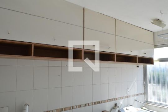 Cozinha de apartamento à venda com 2 quartos, 60m² em Pechincha, Rio de Janeiro