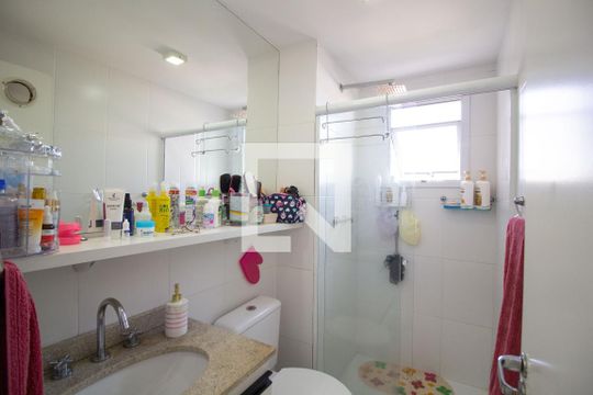 Banheiro da Suíte de apartamento à venda com 3 quartos, 81m² em Vila Formosa, São Paulo