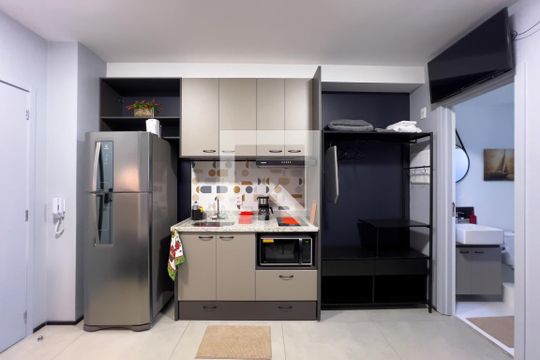 Studio de kitnet/studio para alugar com 1 quarto, 24m² em Vila Mariana, São Paulo