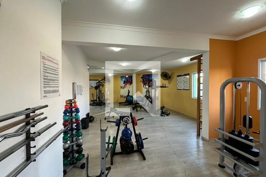 Área comum - Academia de apartamento para alugar com 2 quartos, 60m² em Vila Príncipe de Gales, Santo André