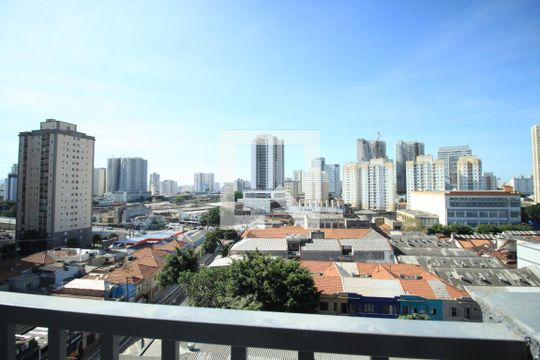 Sacada de apartamento para alugar com 1 quarto, 28m² em Mooca, São Paulo