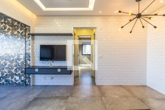 Sala de apartamento à venda com 2 quartos, 57m² em Pinheiros, São Paulo