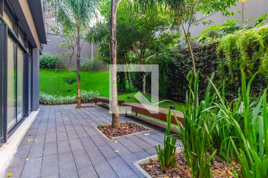 Área comum - Área Verde de apartamento à venda com 2 quartos, 57m² em Pinheiros, São Paulo