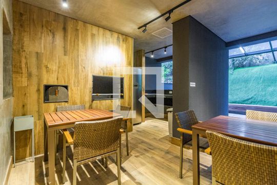 Área comum - Churrasqueira de apartamento à venda com 2 quartos, 57m² em Pinheiros, São Paulo