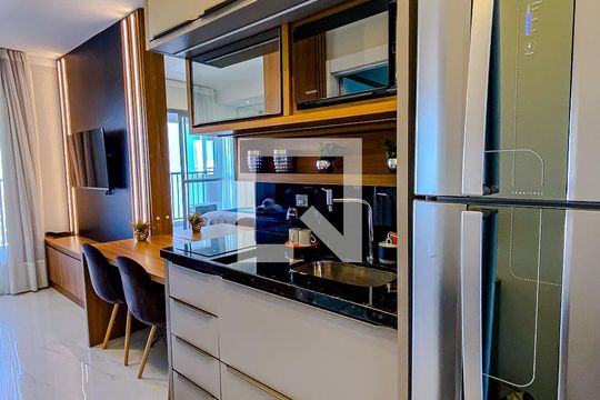 Cozinha de kitnet/studio à venda com 1 quarto, 25m² em Vila Mariana, São Paulo