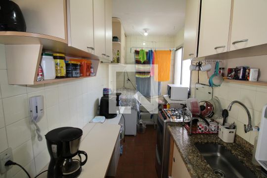 Cozinha de apartamento à venda com 2 quartos, 52m² em Lauzane Paulista, São Paulo