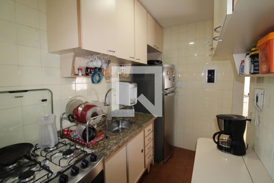 Cozinha de apartamento à venda com 2 quartos, 52m² em Lauzane Paulista, São Paulo