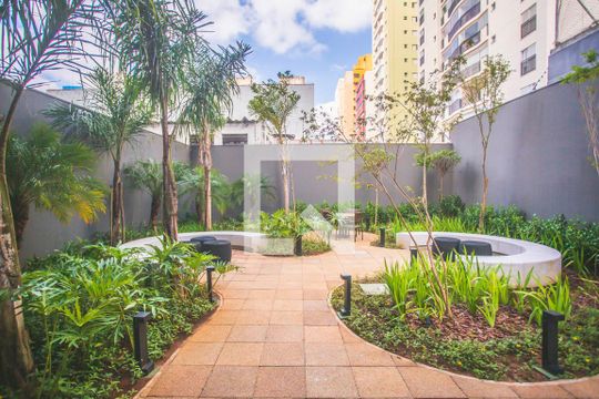 Área Comum de kitnet/studio para alugar com 1 quarto, 27m² em Mirandópolis, São Paulo
