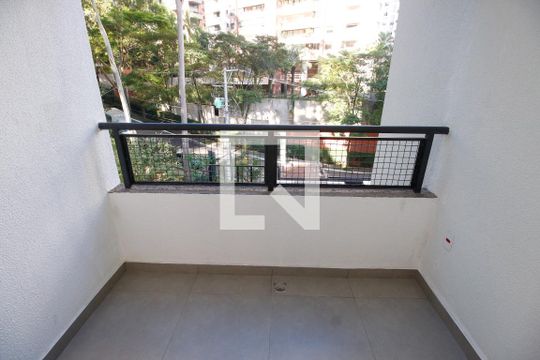 Varanda da Sala de apartamento para alugar com 2 quartos, 49m² em Vila Suzana, São Paulo