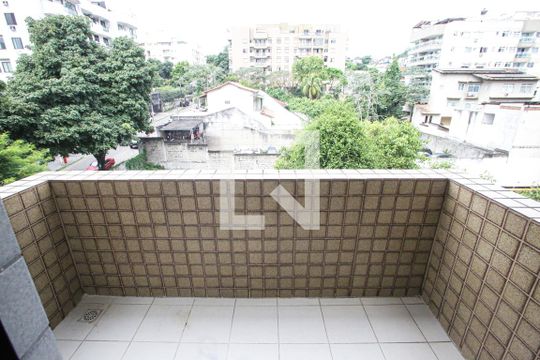 Varanda da Sala de apartamento à venda com 2 quartos, 66m² em Pechincha, Rio de Janeiro