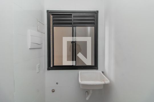 Lavanderia  de apartamento à venda com 2 quartos, 34m² em Cidade Antônio Estêvão de Carvalho, São Paulo
