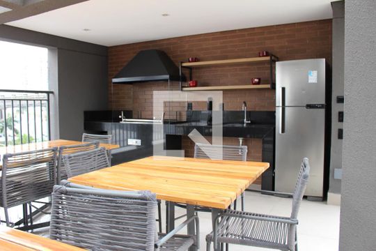 Área comum de apartamento à venda com 1 quarto, 26m² em Jardim Independência, São Paulo
