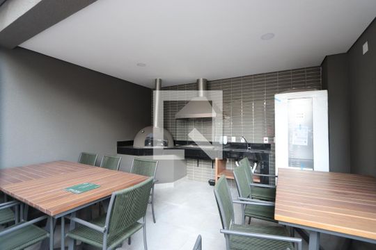 Área comum - Churrasqueira de apartamento à venda com 1 quarto, 31m² em Vila Prudente, São Paulo