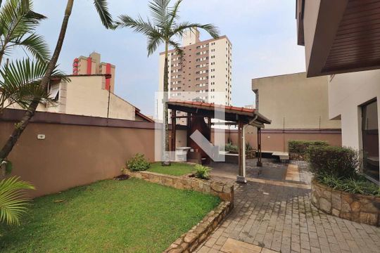 Área comum - Churrasqueira de apartamento à venda com 3 quartos, 149m² em Parque das Nações, Santo André