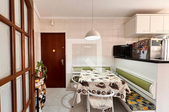 Cozinha de apartamento à venda com 3 quartos, 149m² em Parque das Nações, Santo André