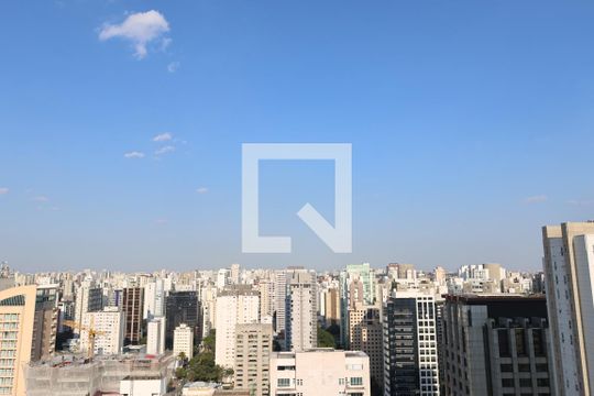 Vista da Rua de apartamento à venda com 1 quarto, 74m² em Indianópolis, São Paulo