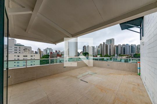 Varanda de apartamento à venda com 4 quartos, 440m² em Santo Antônio, Belo Horizonte
