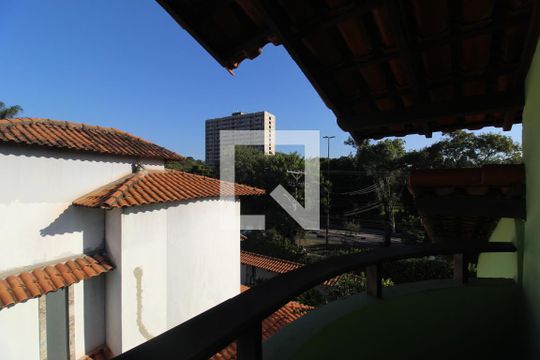 Varanda do quarto 3 de casa de condomínio à venda com 4 quartos, 300m² em Anil, Rio de Janeiro