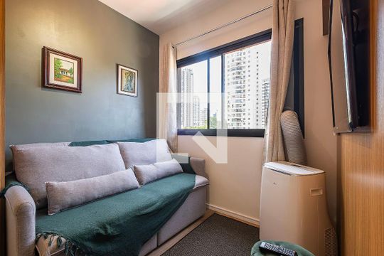 Sala/Cozinha de apartamento para alugar com 1 quarto, 24m² em Pinheiros, São Paulo