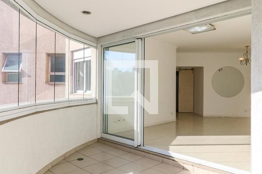 Varanda da Sala de apartamento para alugar com 4 quartos, 138m² em Brooklin, São Paulo