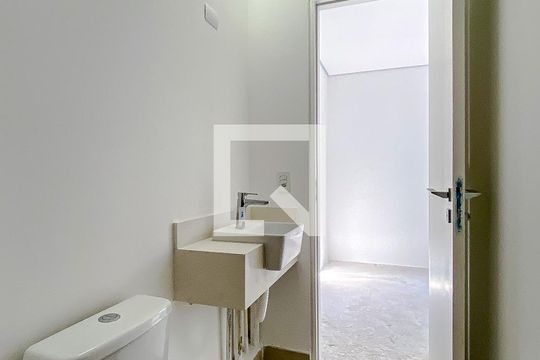 Banheiro da Suíte 1 de casa de condomínio à venda com 2 quartos, 104m² em Vila Mariana, São Paulo