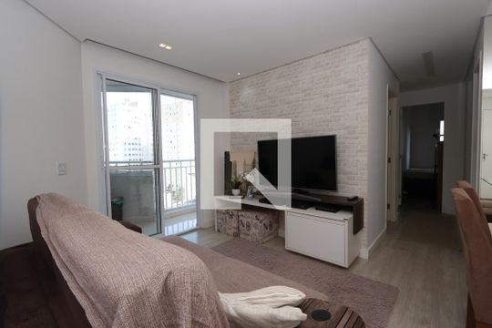 Sala de apartamento para alugar com 3 quartos, 74m² em Vila Prudente, São Paulo