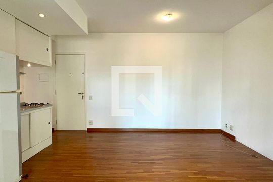 Sala de apartamento à venda com 1 quarto, 43m² em Pinheiros, São Paulo