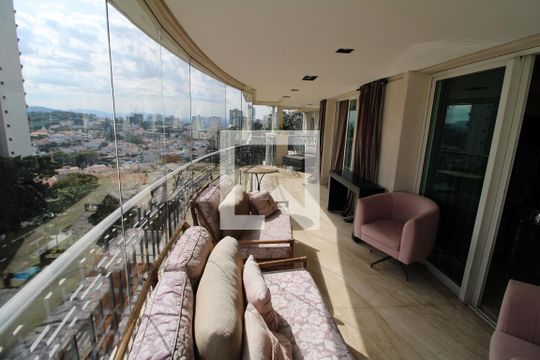 Sala - Varanda de apartamento à venda com 4 quartos, 321m² em Água Fria, São Paulo