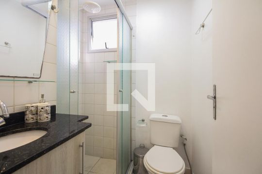 Banheiro  de apartamento para alugar com 2 quartos, 47m² em Vila Carrao, São Paulo