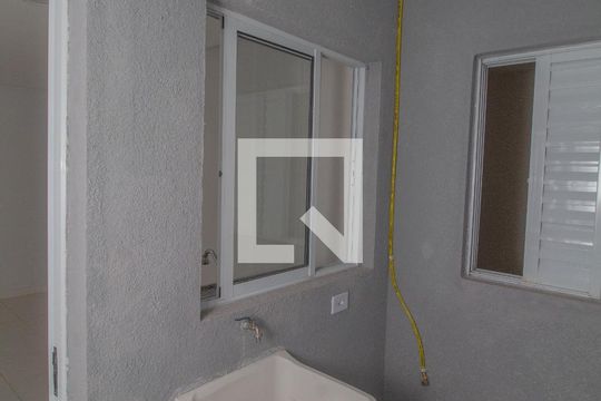 Área de serviço  de apartamento à venda com 1 quarto, 37m² em Vila Paulo Silas, São Paulo