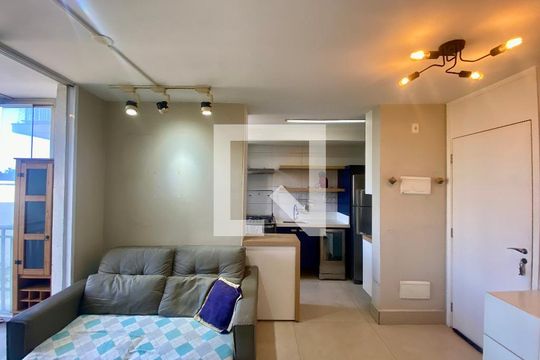 Sala de apartamento para alugar com 2 quartos, 45m² em Quinta da Paineira, São Paulo