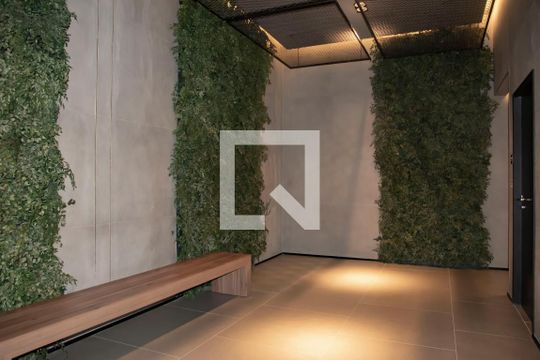 Hall social de apartamento para alugar com 1 quarto, 21m² em Vila Clementino, São Paulo