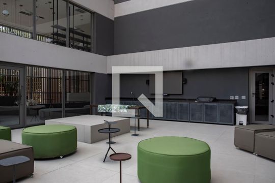 Área comum - Cine lounge de apartamento para alugar com 1 quarto, 21m² em Vila Clementino, São Paulo