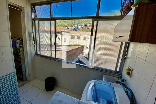 Área de Serviço de apartamento à venda com 2 quartos, 82m² em Lins de Vasconcelos, Rio de Janeiro