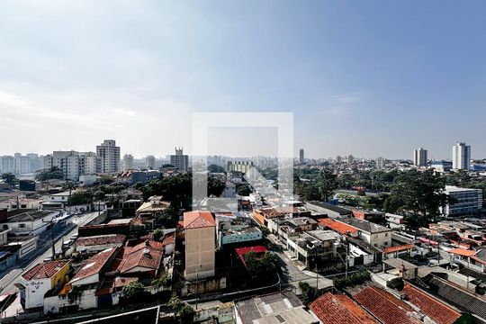 Vista Sala de apartamento para alugar com 2 quartos, 42m² em Jardim Germânia, São Paulo