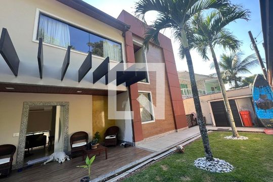 fachada Casa de casa de condomínio à venda com 6 quartos, 563m² em Anil, Rio de Janeiro