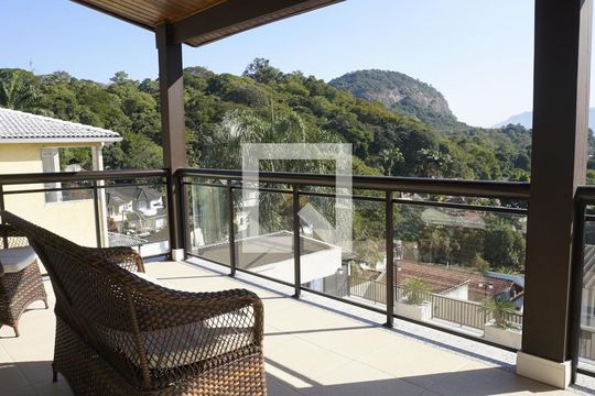 Varanda Suite 2 de casa de condomínio à venda com 6 quartos, 563m² em Anil, Rio de Janeiro