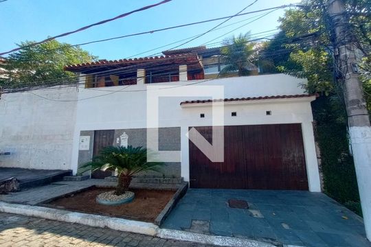 Fachada Externa de casa de condomínio à venda com 5 quartos, 320m² em Freguesia (jacarepaguá), Rio de Janeiro