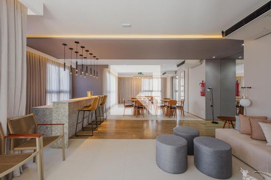 Salão de Festas de kitnet/studio à venda com 1 quarto, 27m² em Pinheiros, São Paulo