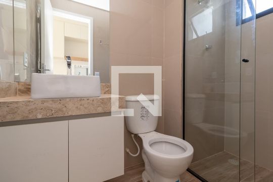 Banheiro de apartamento à venda com 1 quarto, 28m² em Jardim São Paulo(zona Norte), São Paulo