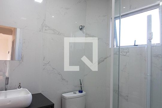 Banheiro Social de apartamento à venda com 2 quartos, 78m² em Santa Terezinha, São Bernardo do Campo