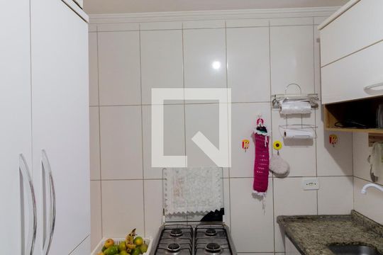 Cozinha de apartamento à venda com 2 quartos, 50m² em Jardim Pedro José Nunes, São Paulo