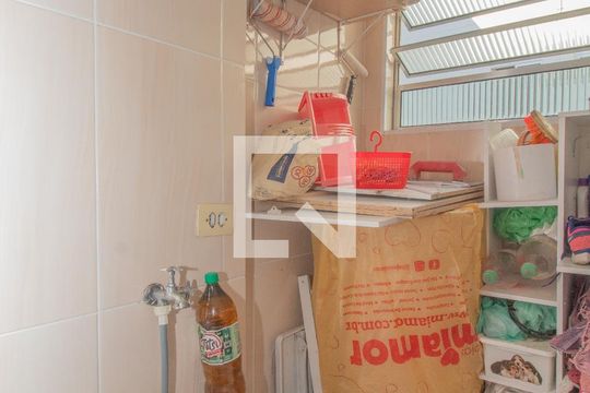 Área de Serviço de apartamento à venda com 2 quartos, 42m² em Conjunto Habitacional Teotonio Vilela, São Paulo