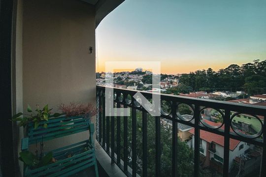 Varanda de apartamento para alugar com 2 quartos, 58m² em Jardim Bonfiglioli, São Paulo