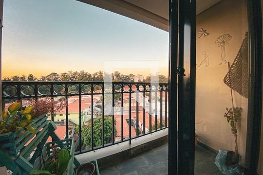 Varanda de apartamento para alugar com 2 quartos, 58m² em Jardim Bonfiglioli, São Paulo