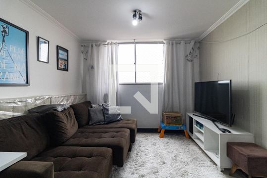 Sala de apartamento à venda com 2 quartos, 53m² em Cidade Nova Heliópolis, São Paulo