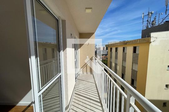 Varanda da Sala de apartamento à venda com 1 quarto, 28m² em Ferreira, São Paulo