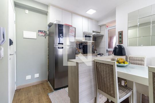 Cozinha de apartamento à venda com 3 quartos, 71m² em Jardim Celeste, São Paulo
